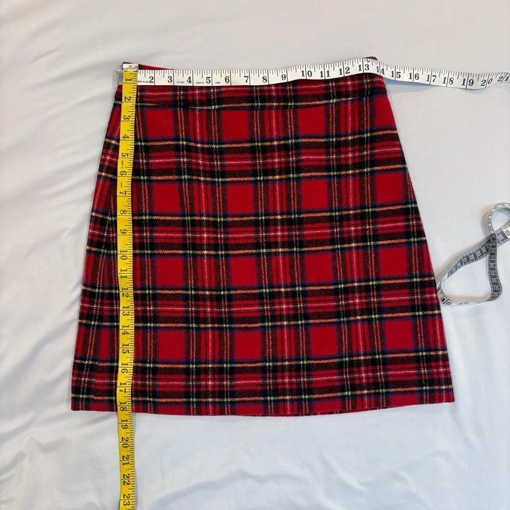 J. Crew red wool